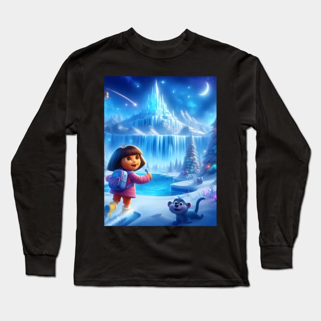 Kids Fashion: Explore the Magic of Cartoons and Enchanting Styles for Children Long Sleeve T-Shirt by insaneLEDP